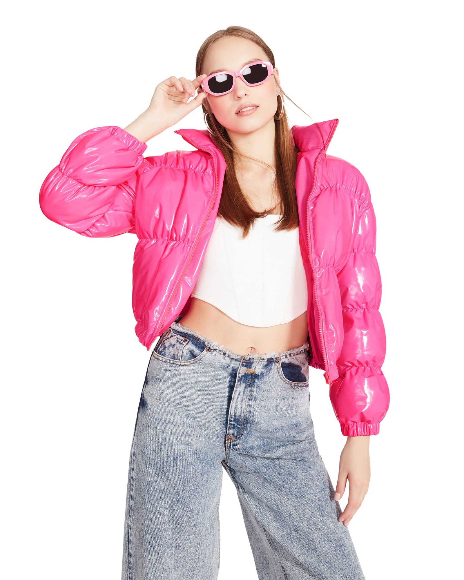 EDEN JACKET HOT PINK sold by Steve Madden product image thumbnail 2