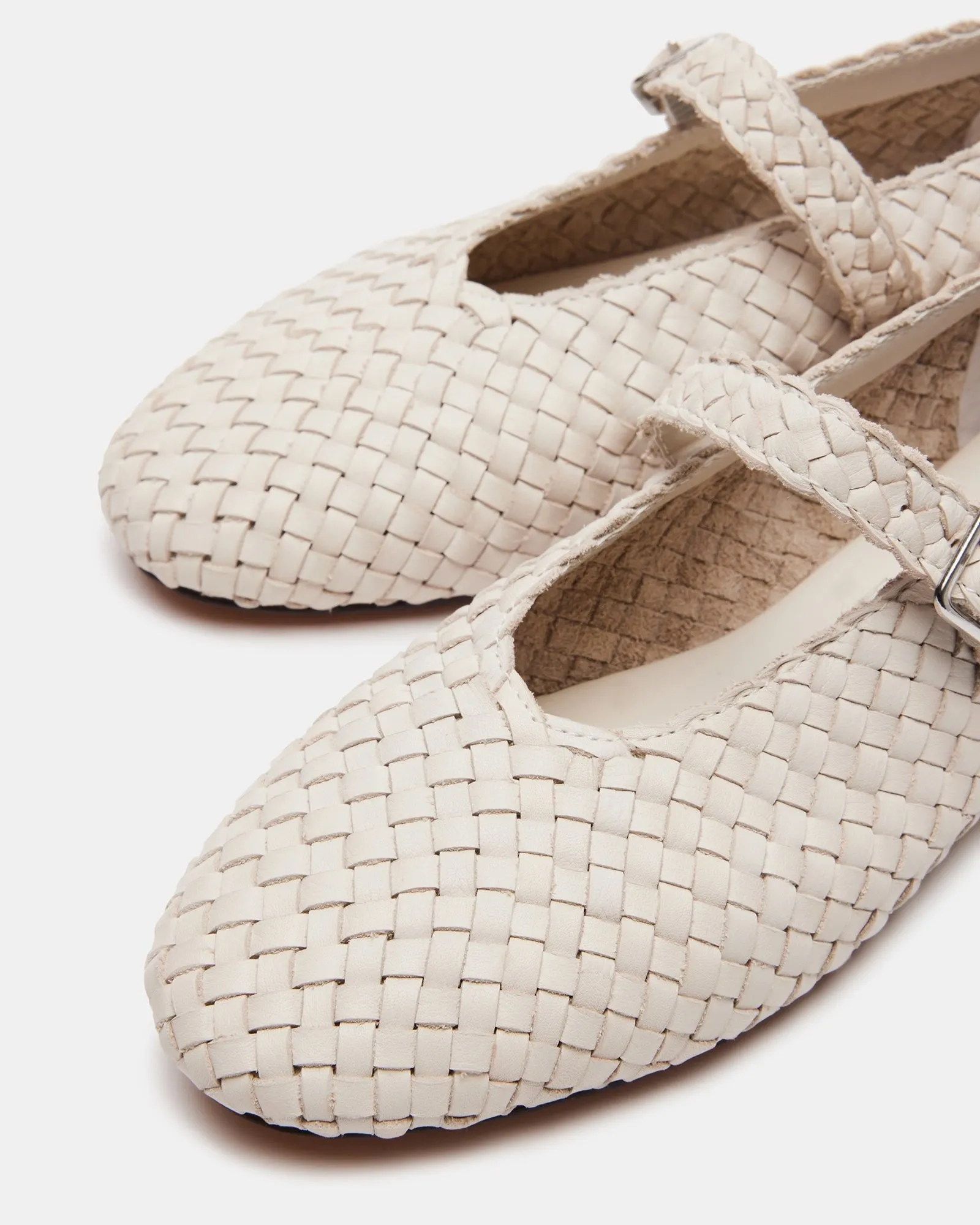 DREAMING WOVEN CREAM LEATHER sold by Steve Madden product image thumbnail 3