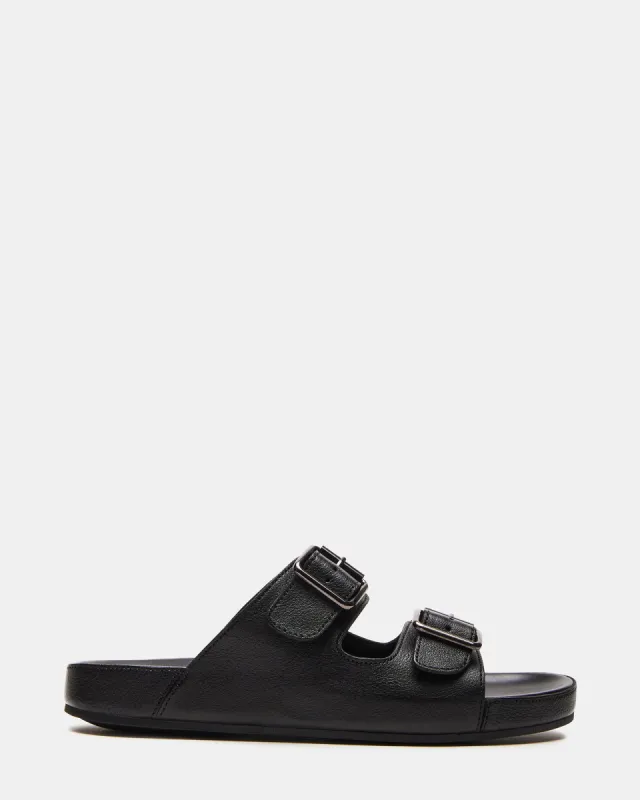 ALEXX BLACK LEATHER sold by Steve Madden