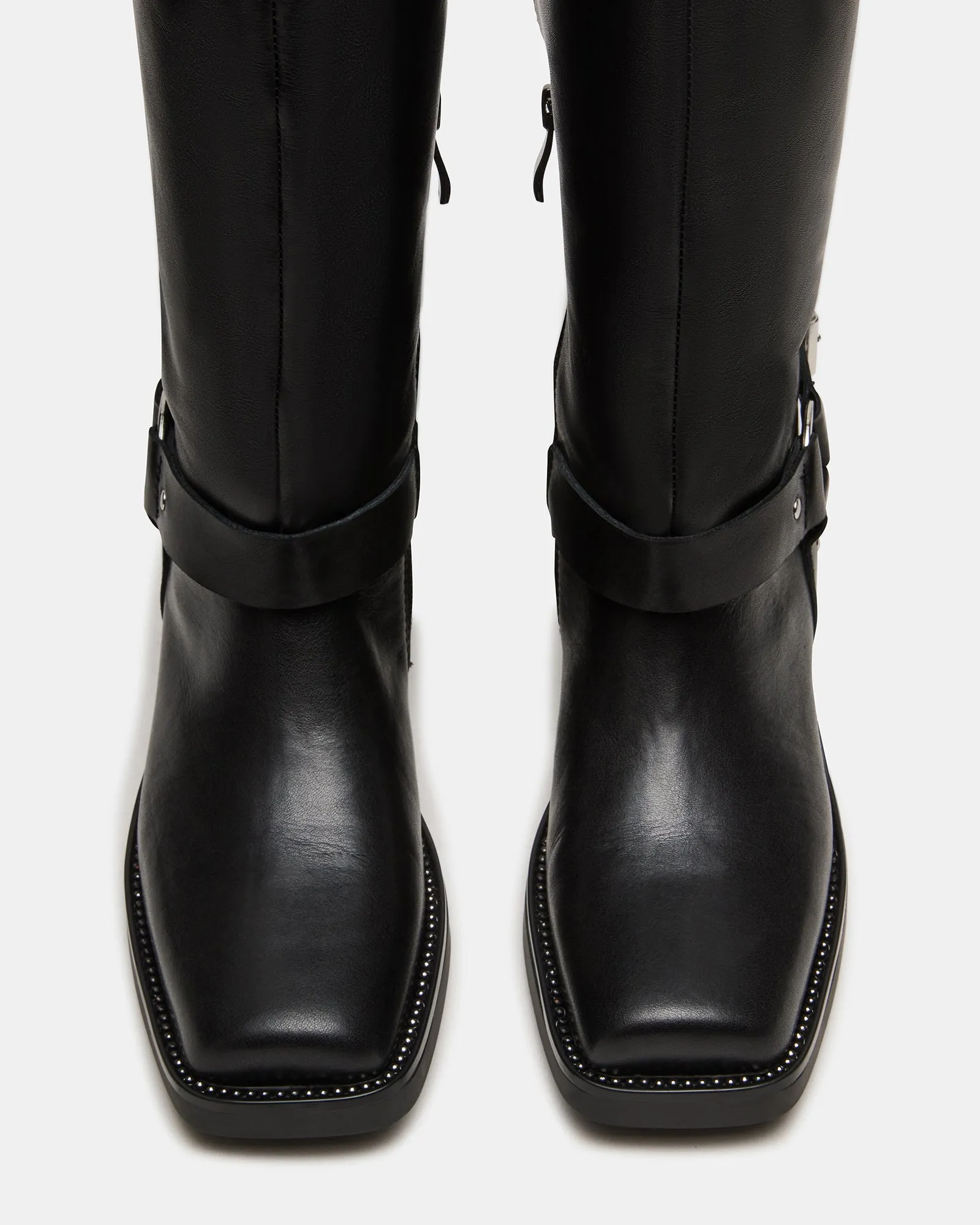 HAWKINS BLACK LEATHER sold by Steve Madden product image thumbnail 4