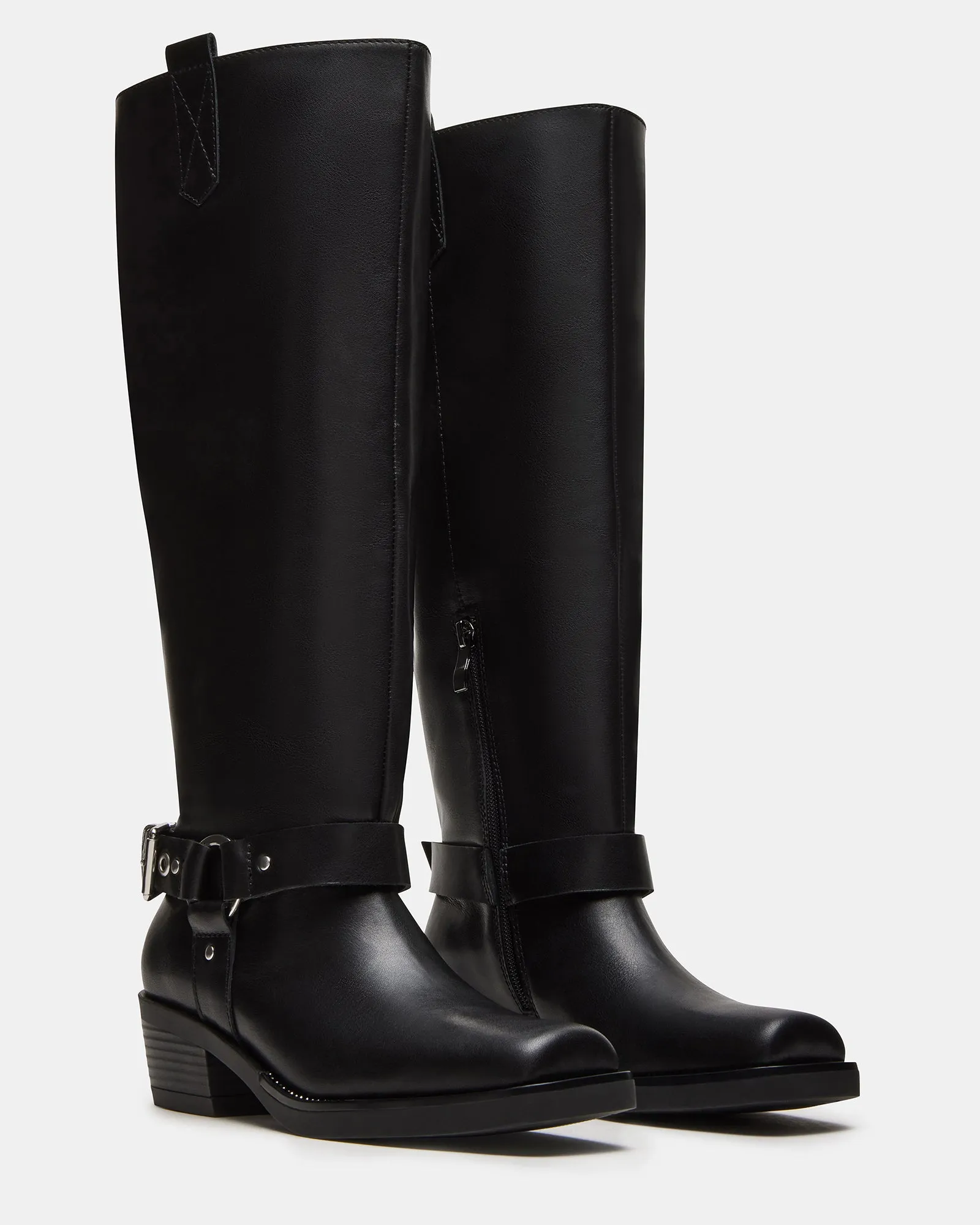 HAWKINS BLACK LEATHER sold by Steve Madden product image thumbnail 2
