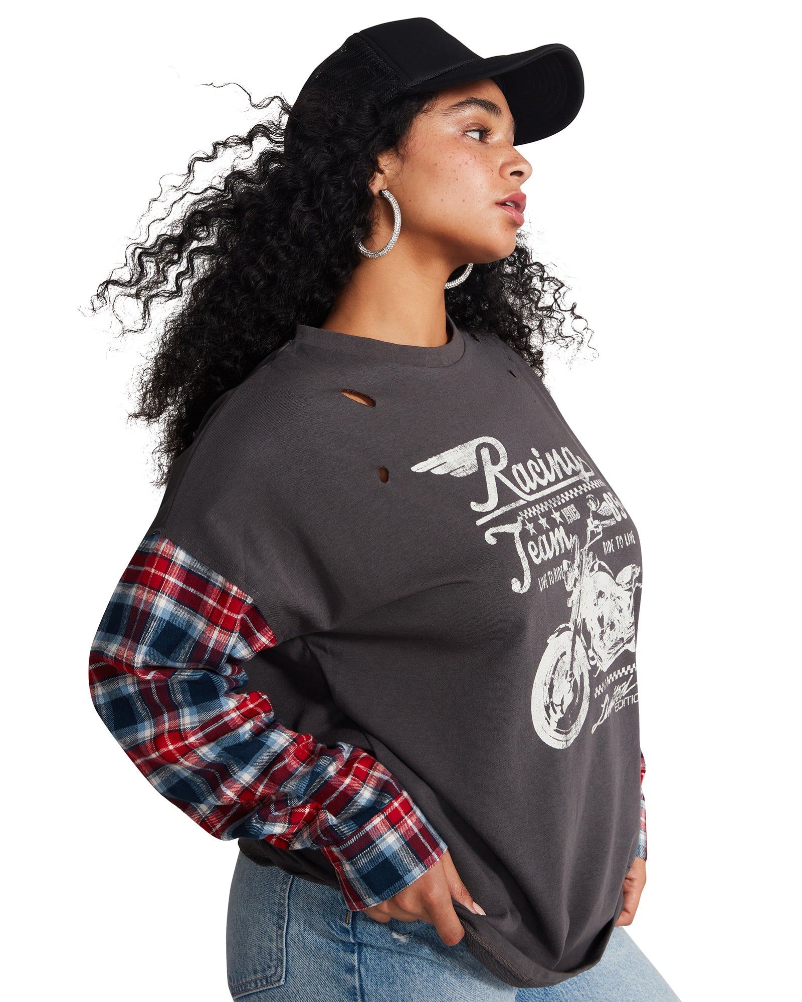 JAMI TOP BLACK sold by Steve Madden product image thumbnail 3