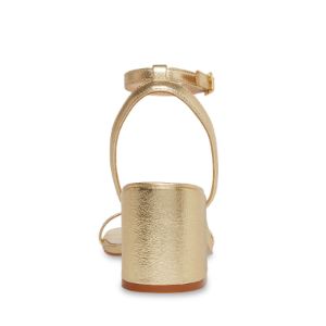 AUDRINA GOLD LEATHER sold by Steve Madden