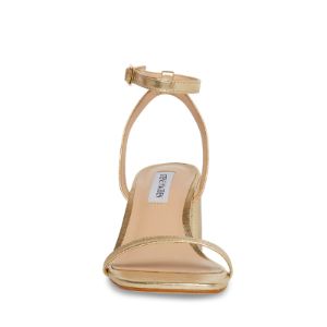 AUDRINA GOLD LEATHER sold by Steve Madden