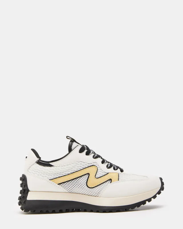 CAMPO WHITE/YELLOW sold by Steve Madden