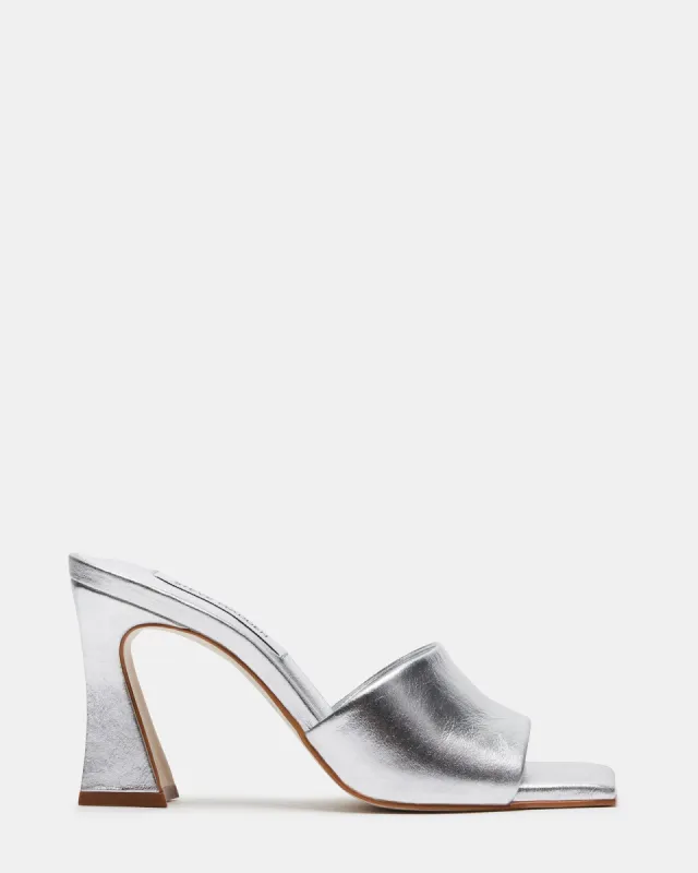 FAIRFAX SILVER LEATHER sold by Steve Madden