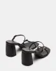 MARIETTE BLACK LEATHER sold by Steve Madden