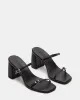 MARIETTE BLACK LEATHER sold by Steve Madden