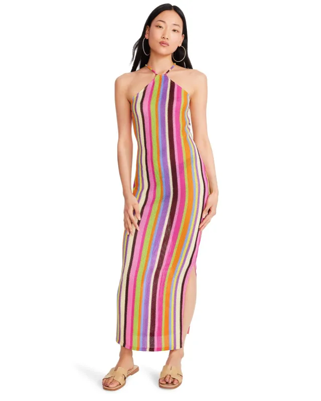MAKENNA DRESS PINK MULTI sold by Steve Madden