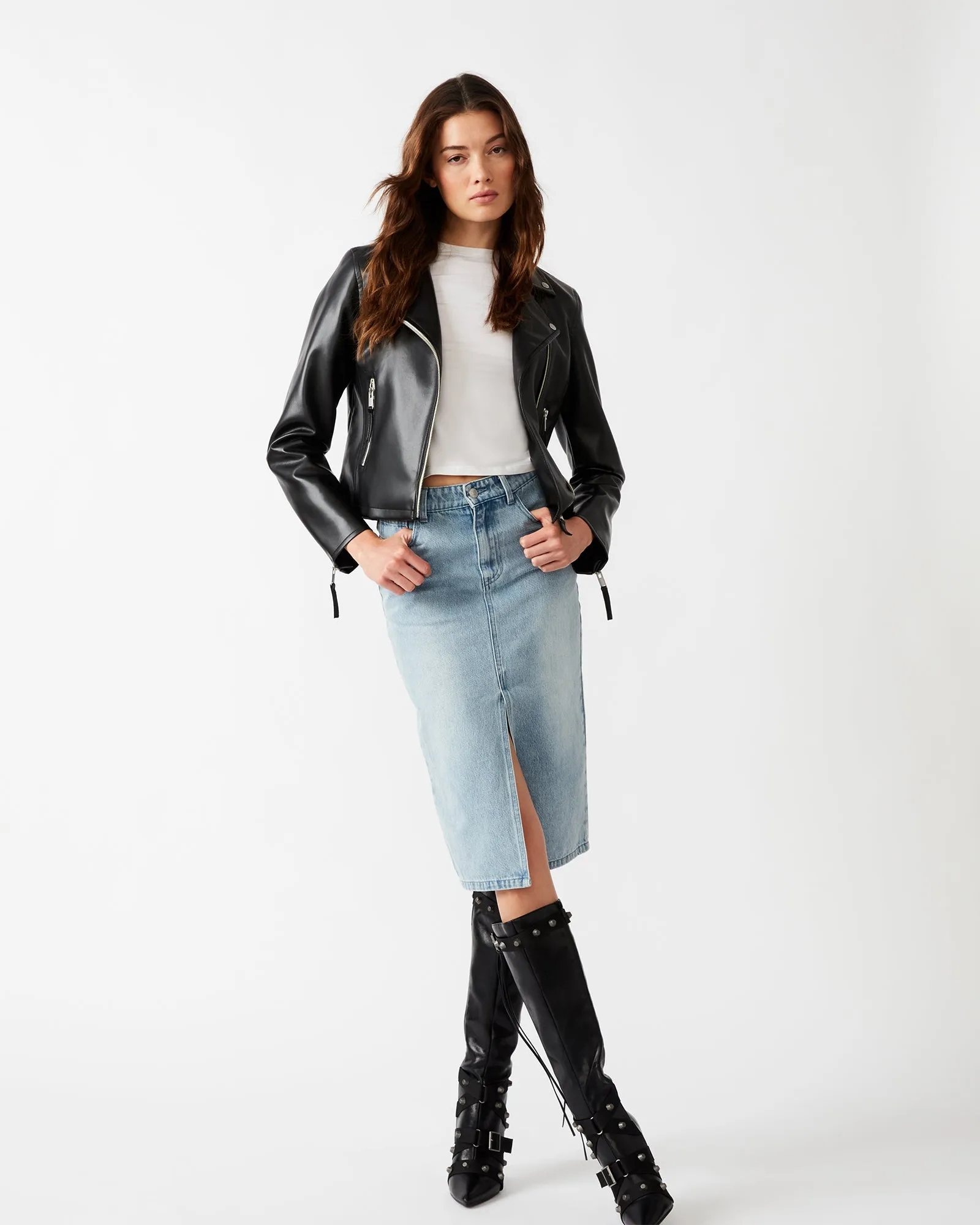VINKA JACKET BLACK sold by Steve Madden product image thumbnail 5