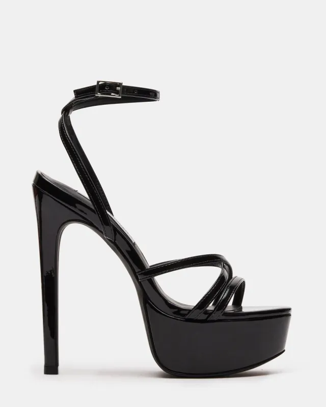 CELIA BLACK PATENT sold by Steve Madden
