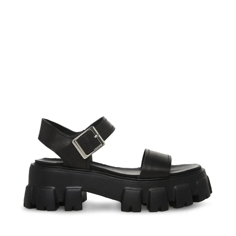 ELLIE BLACK LEATHER sold by Steve Madden