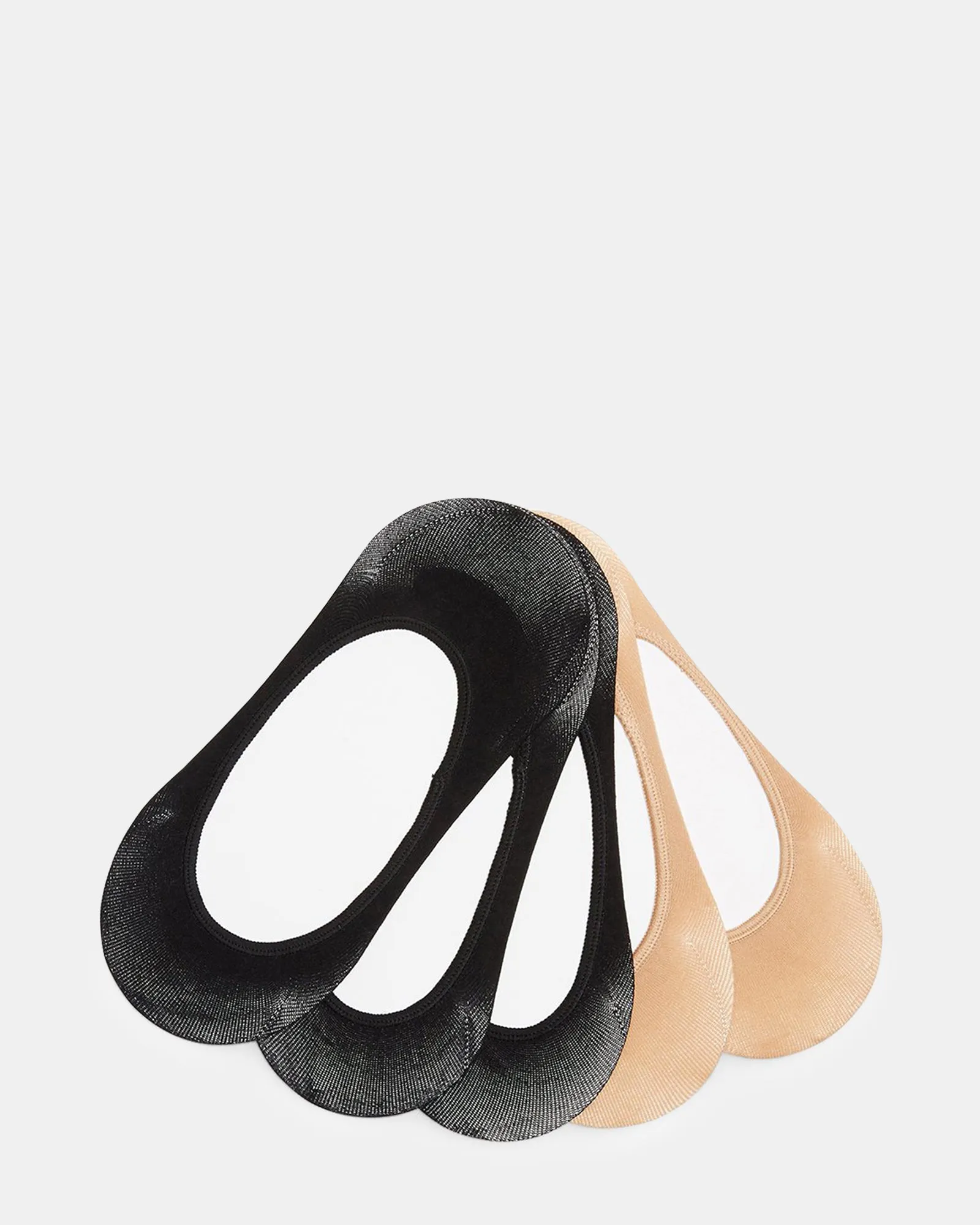 NO-SHOW SOCKS BLACK/TAN sold by Steve Madden