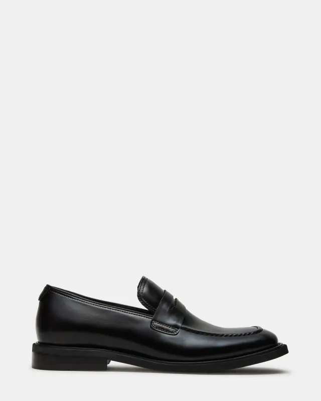 PERICON BLACK LEATHER sold by Steve Madden