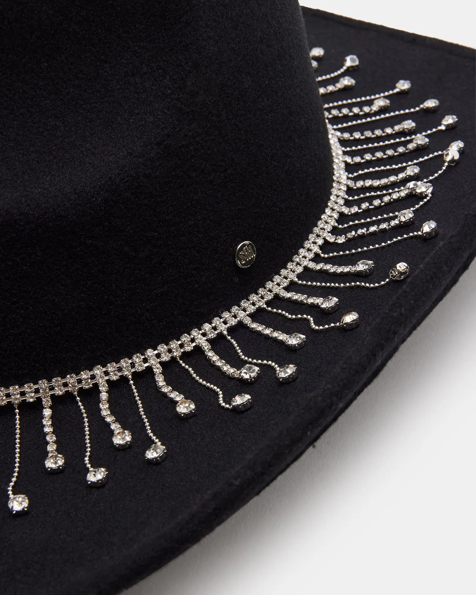 WESTERN RHINESTONE HAT BLACK sold by Steve Madden product image thumbnail 2
