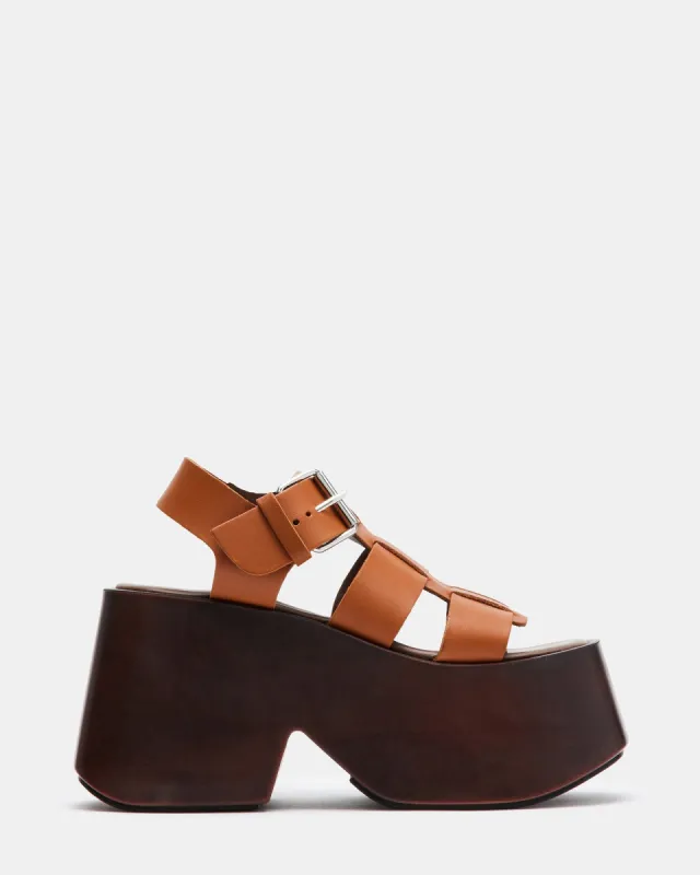 MARIGOLD COGNAC LEATHER sold by Steve Madden
