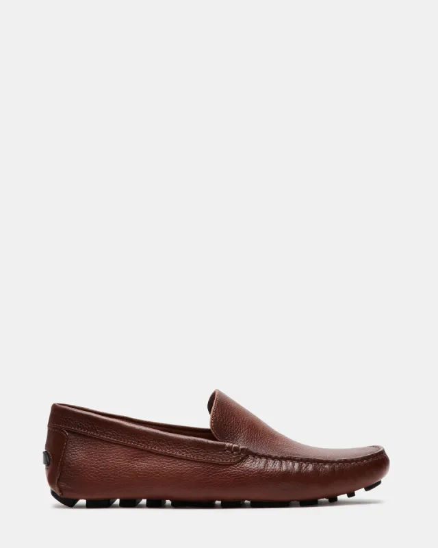 BERGAMO BROWN LEATHER sold by Steve Madden