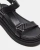 MATINA BLACK LEATHER sold by Steve Madden