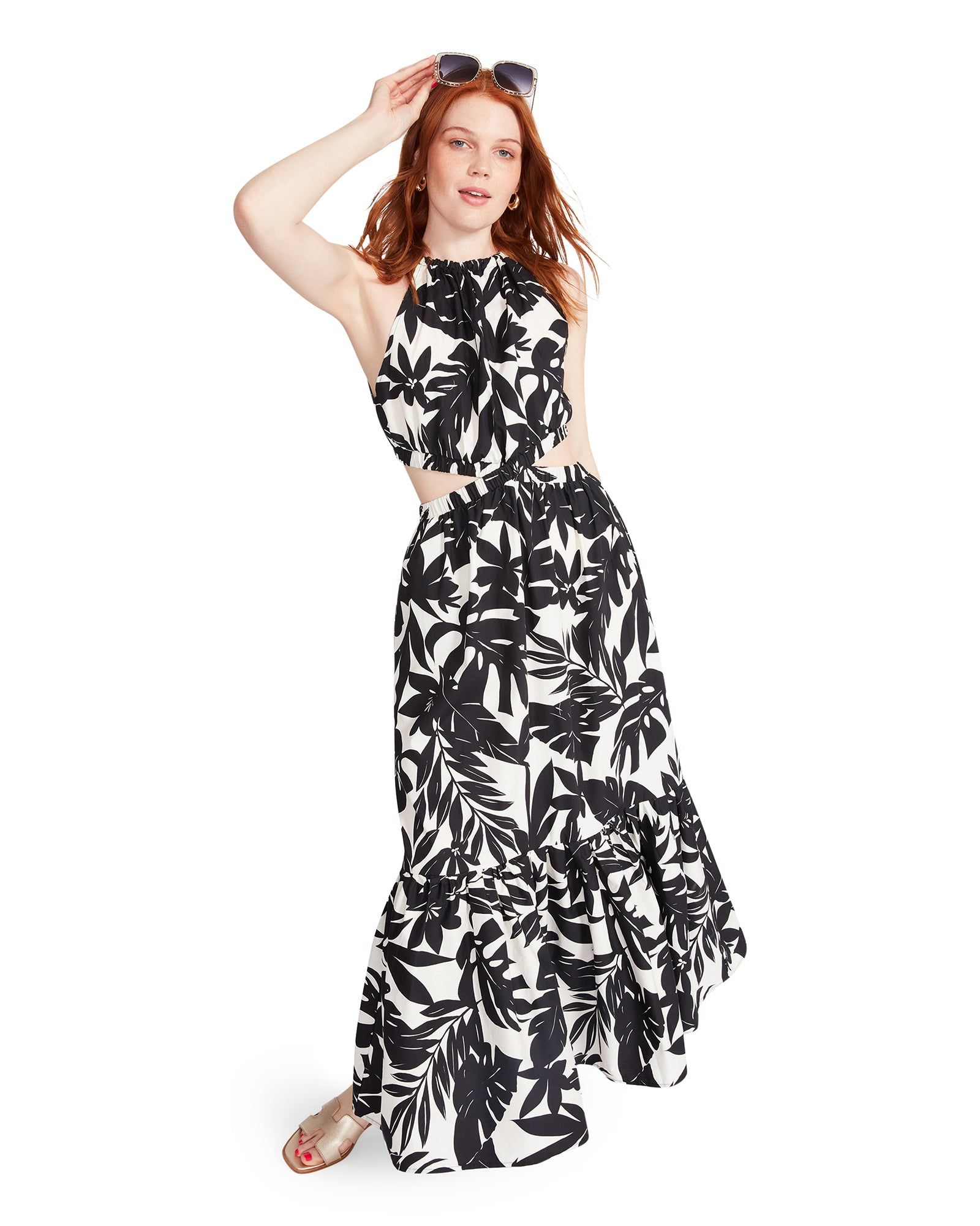 JULES DRESS BLACK/WHITE sold by Steve Madden product image thumbnail 2