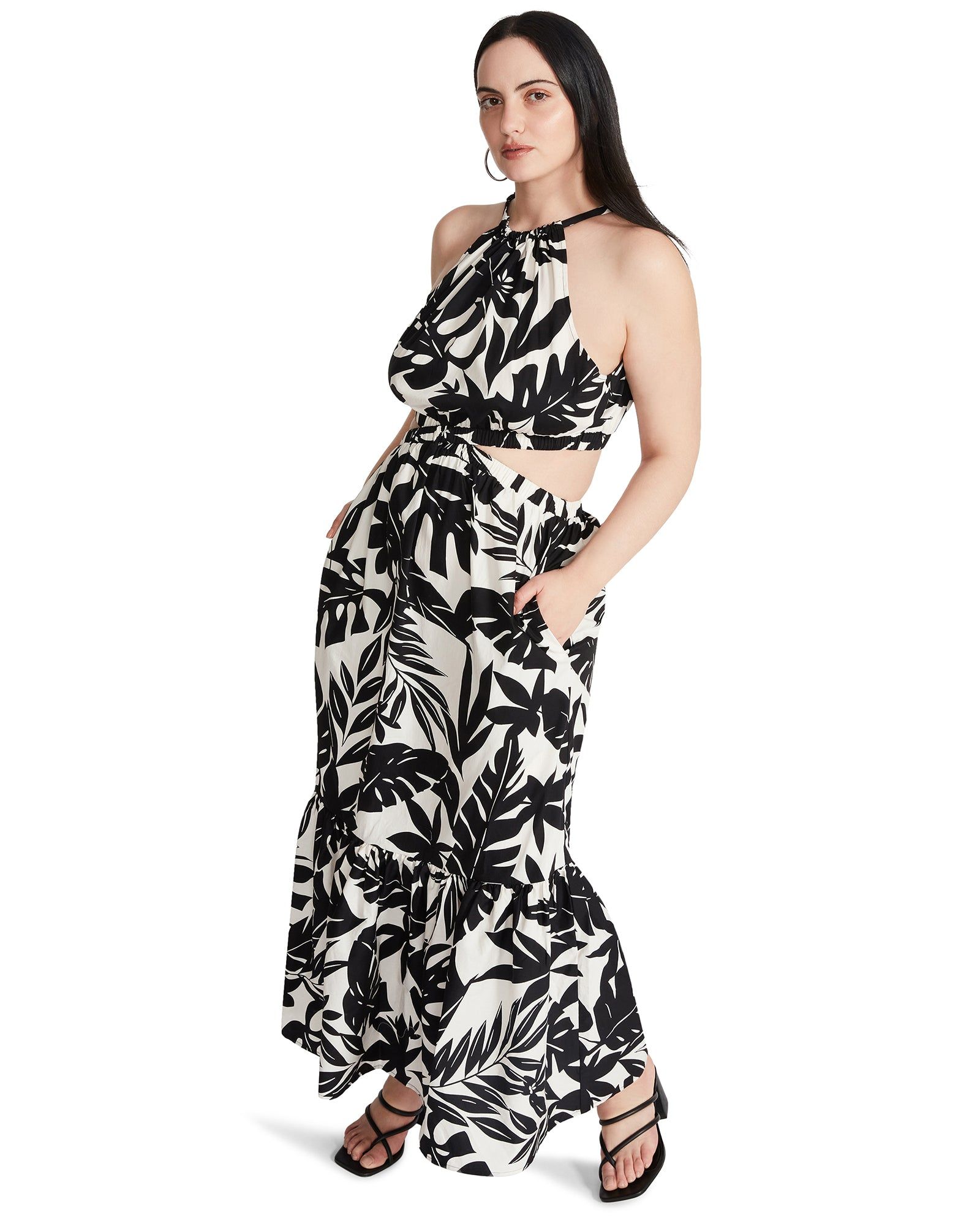 JULES DRESS BLACK/WHITE sold by Steve Madden product image thumbnail 3
