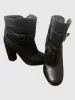 LEATHER BUCKLE BOOTIE IN BLACK - SM REBOOTED sold by Steve Madden