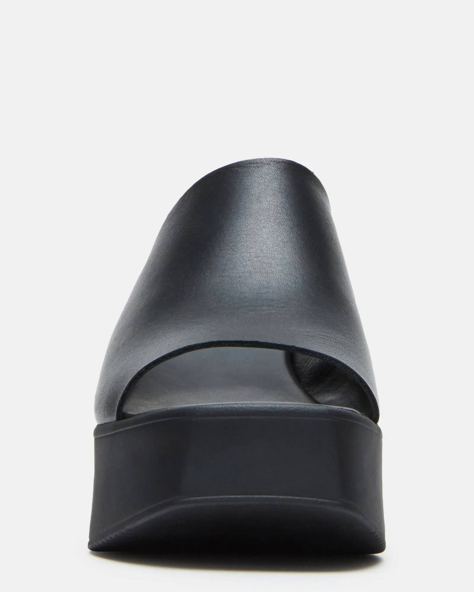 SASHAY BLACK LEATHER sold by Steve Madden product image thumbnail 4