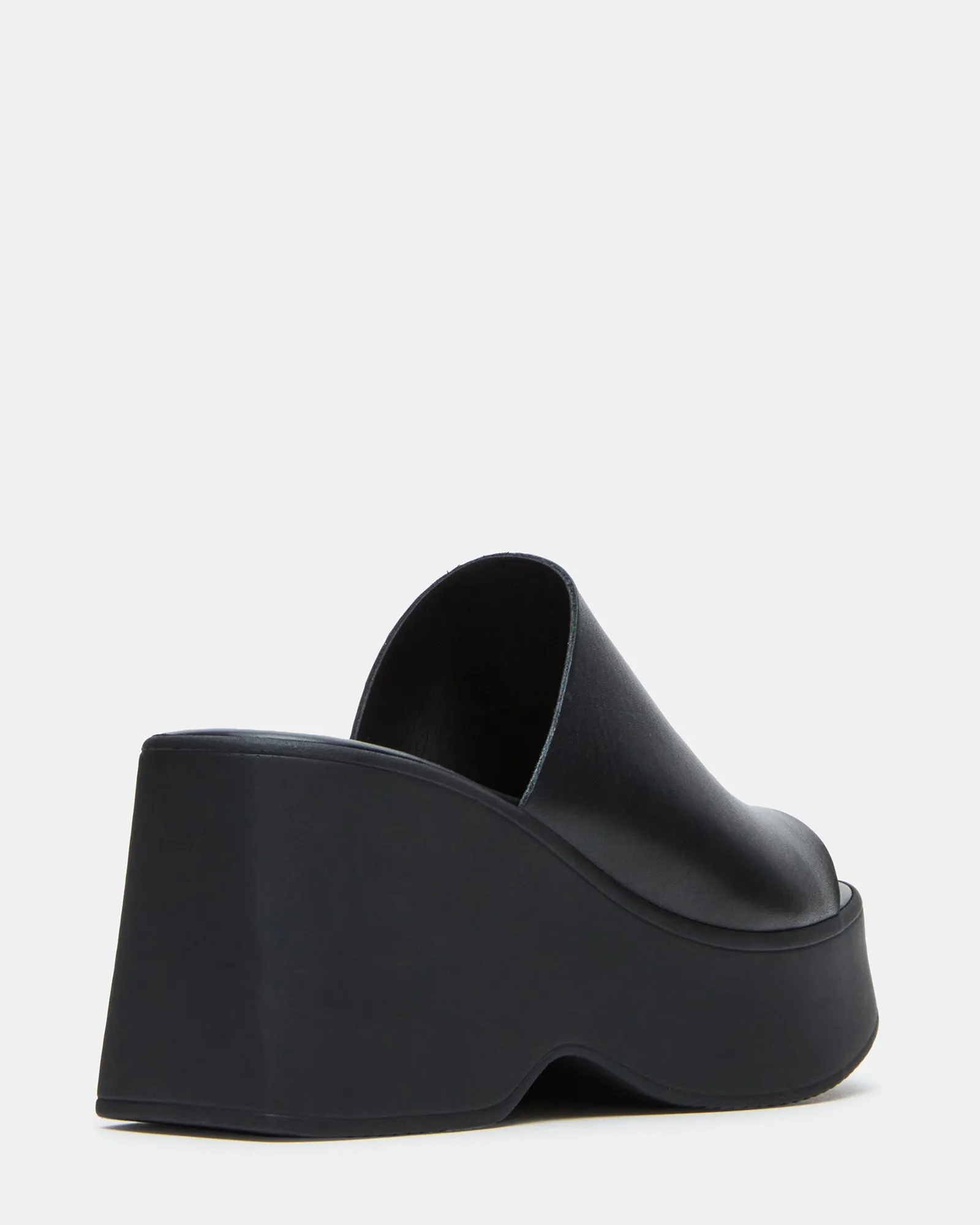 SASHAY BLACK LEATHER sold by Steve Madden product image thumbnail 5