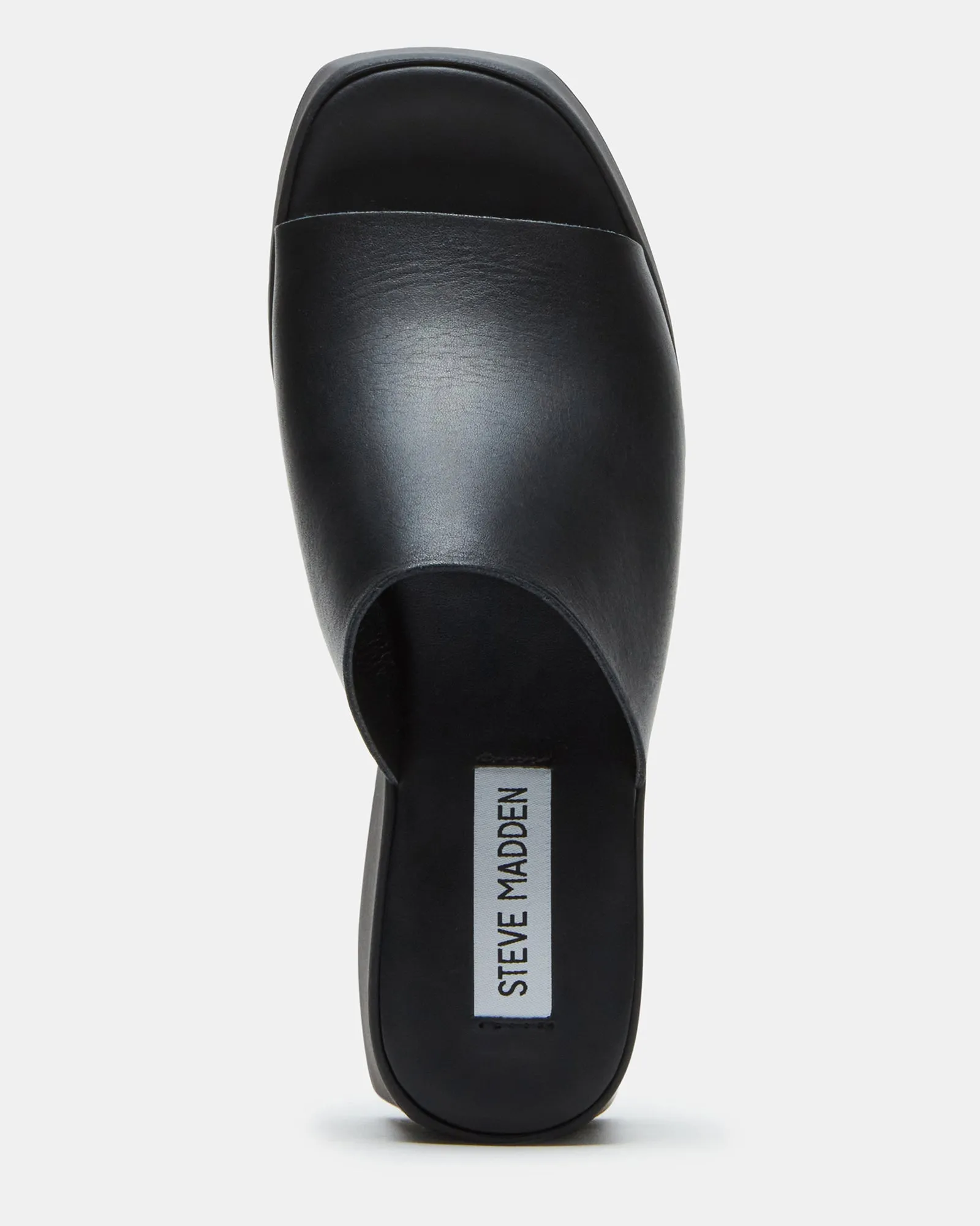 SASHAY BLACK LEATHER sold by Steve Madden product image thumbnail 3