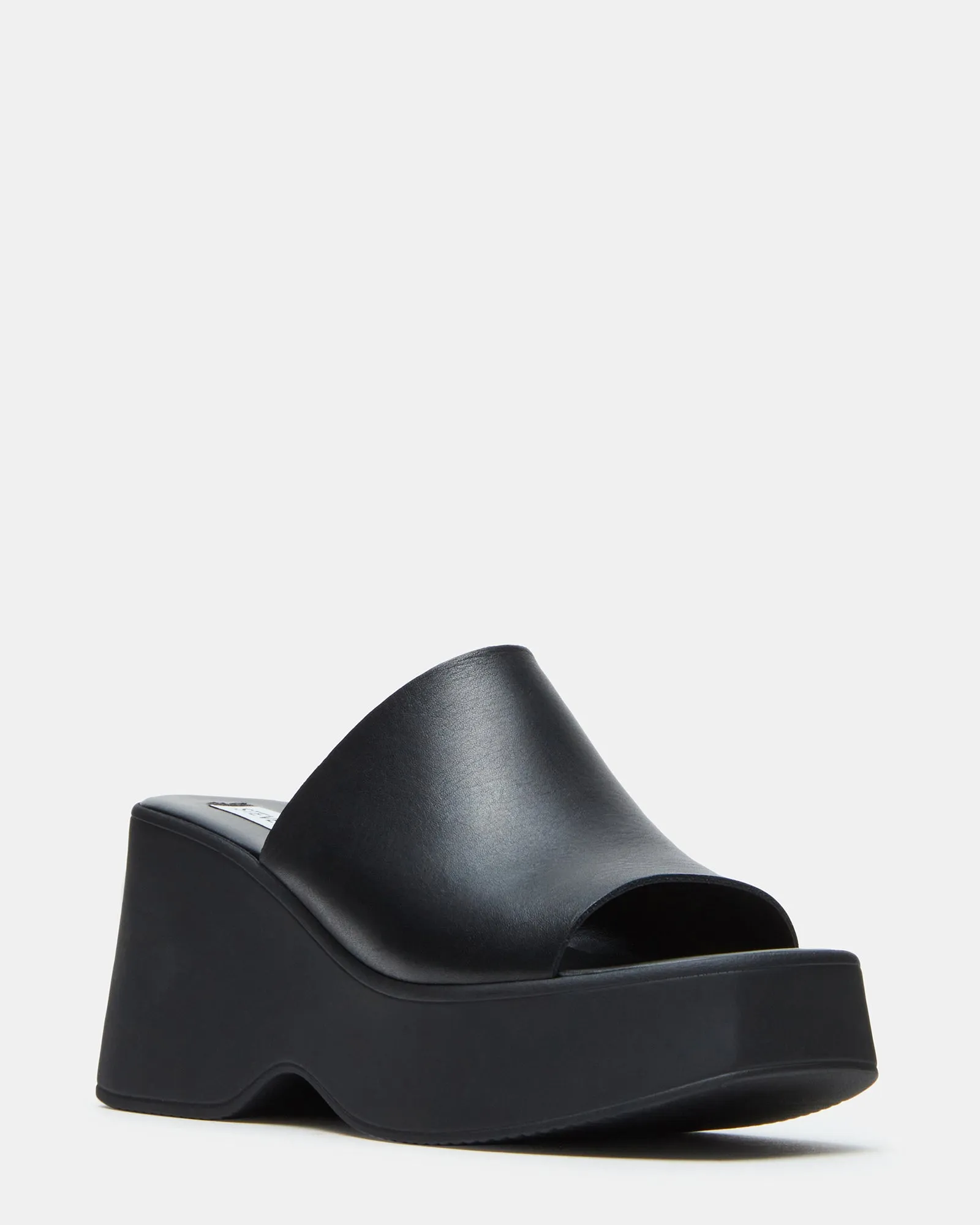 SASHAY BLACK LEATHER sold by Steve Madden product image thumbnail 2