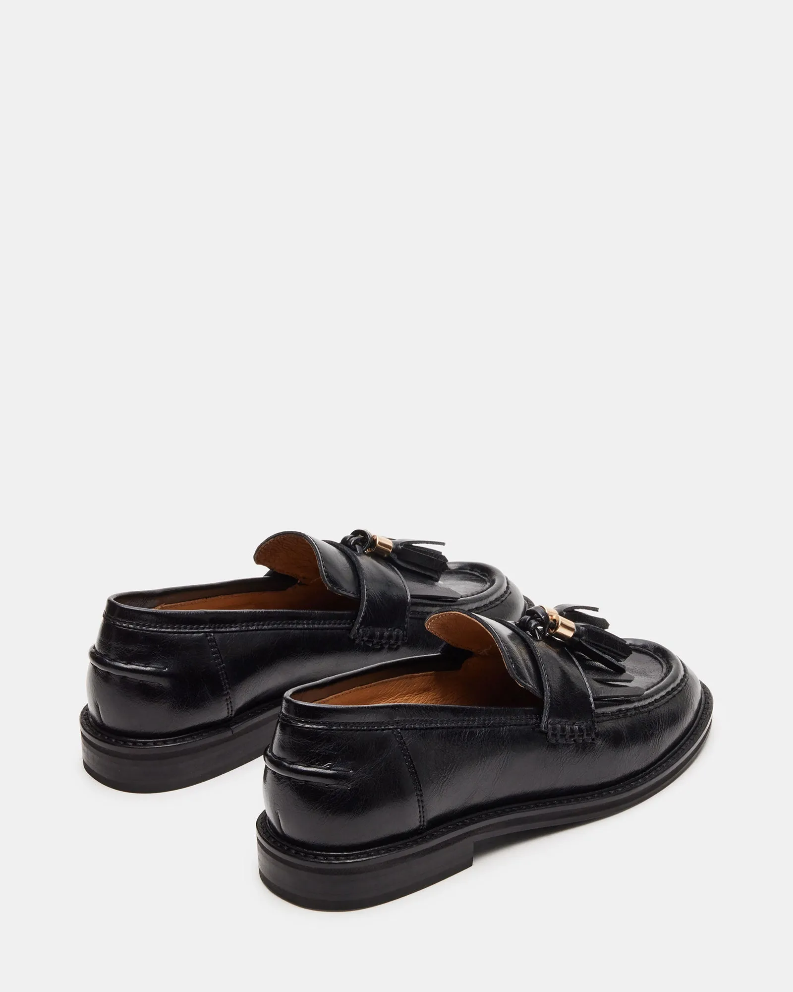 RADCLIFF BLACK LEATHER sold by Steve Madden product image thumbnail 5
