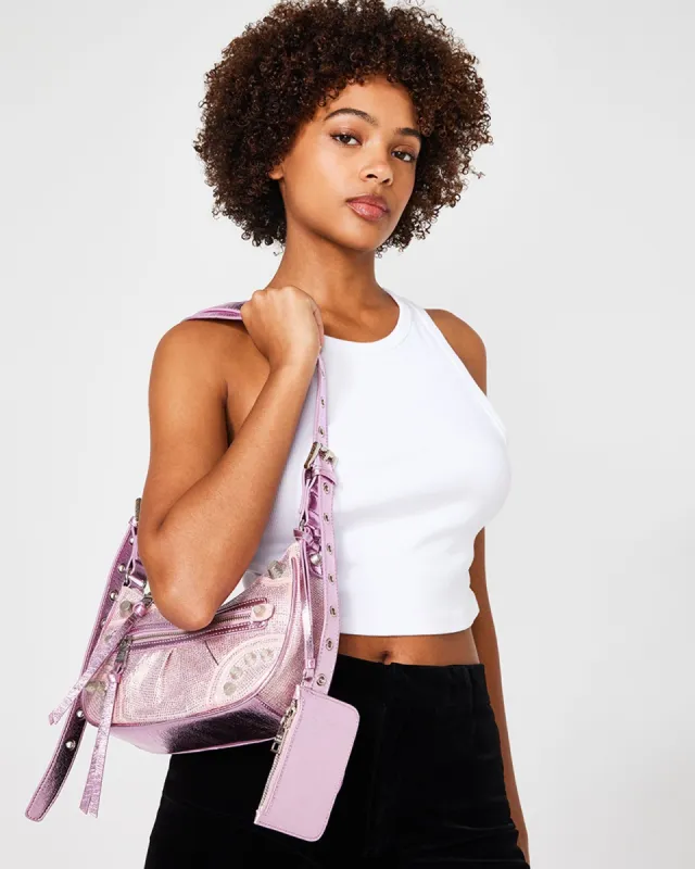 GLOW BAG PINK RHINESTONES sold by Steve Madden