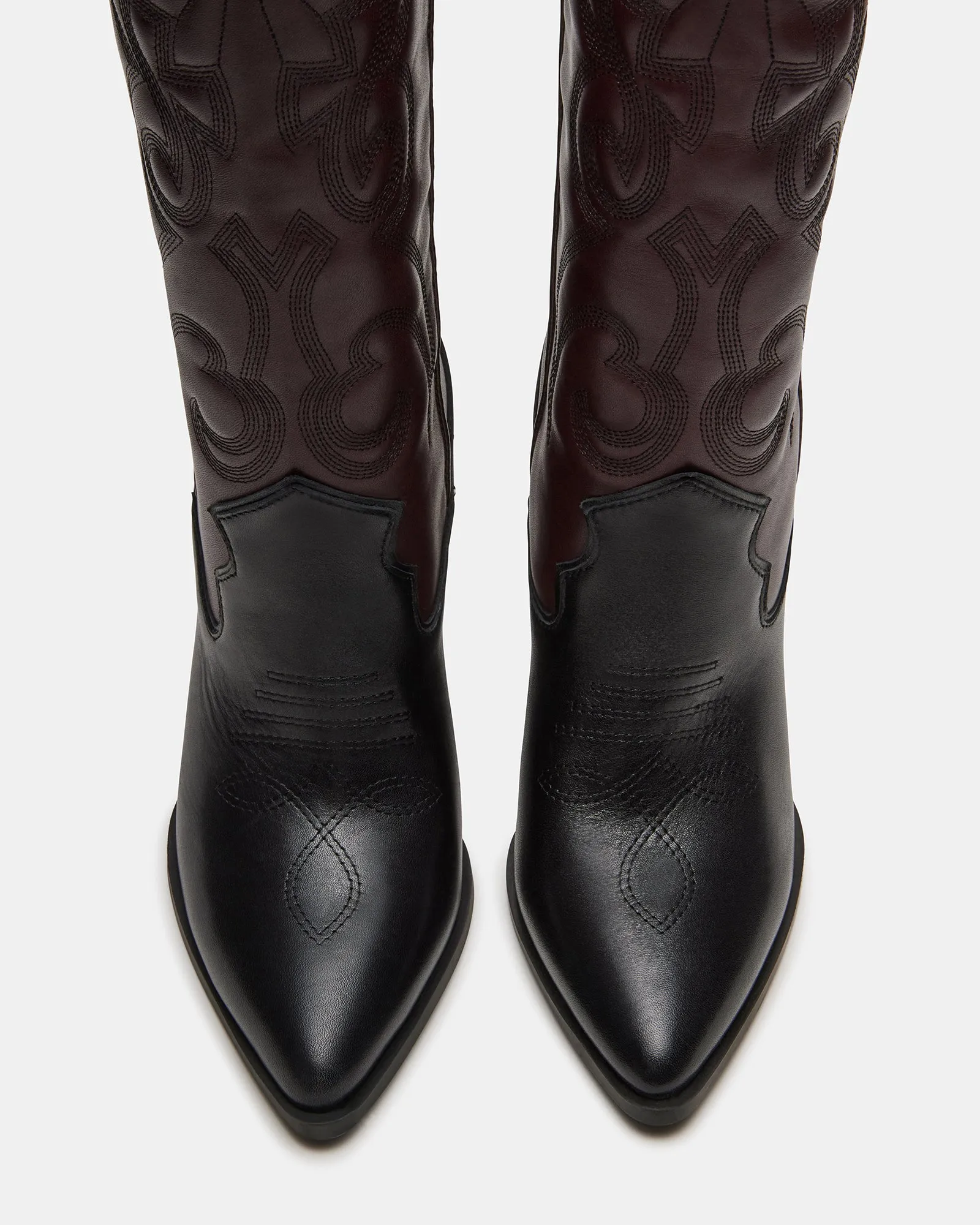 LASSO BROWN/RED LEATHER sold by Steve Madden product image thumbnail 5