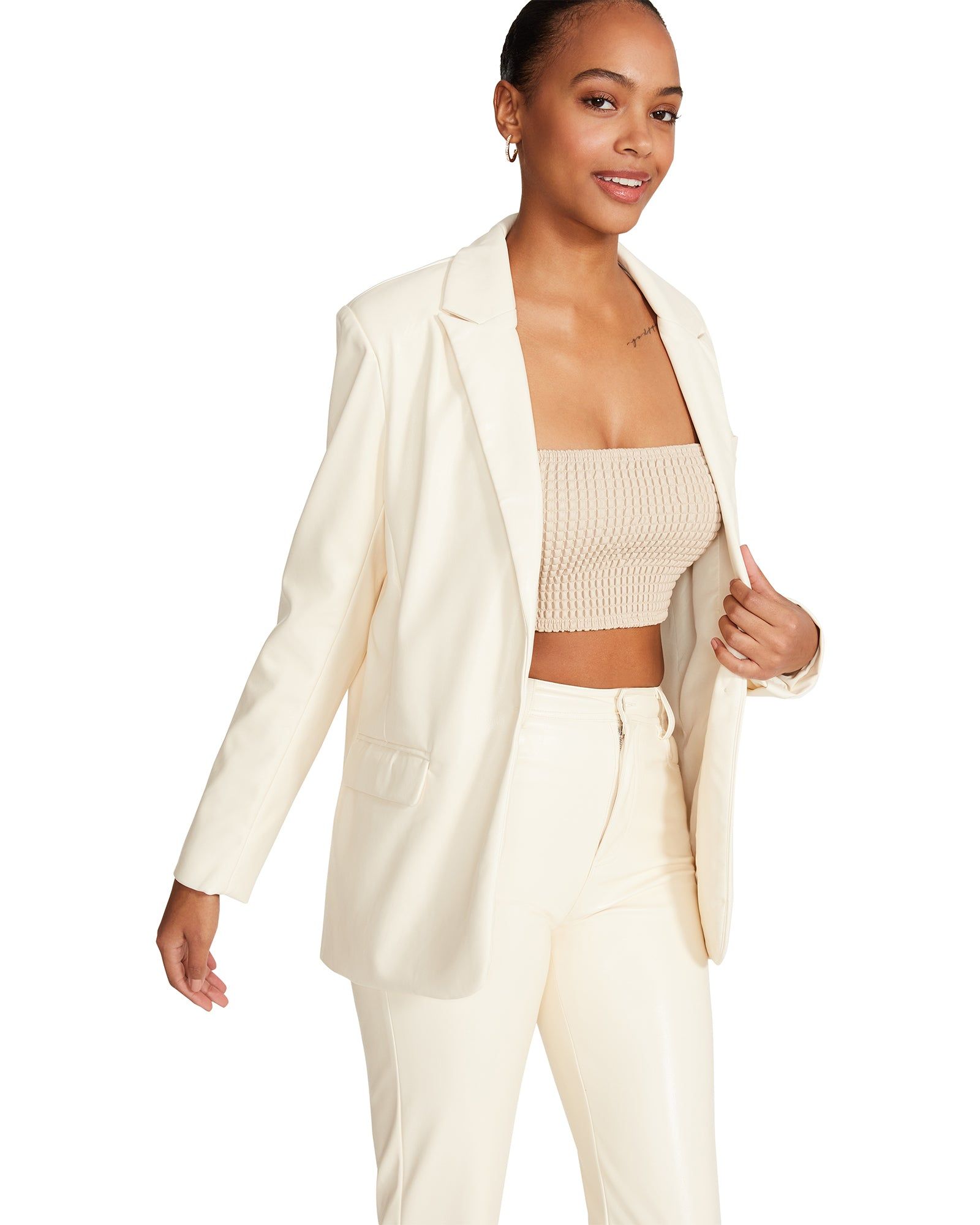 AUDREY BLAZER VANILLA sold by Steve Madden product image thumbnail 3