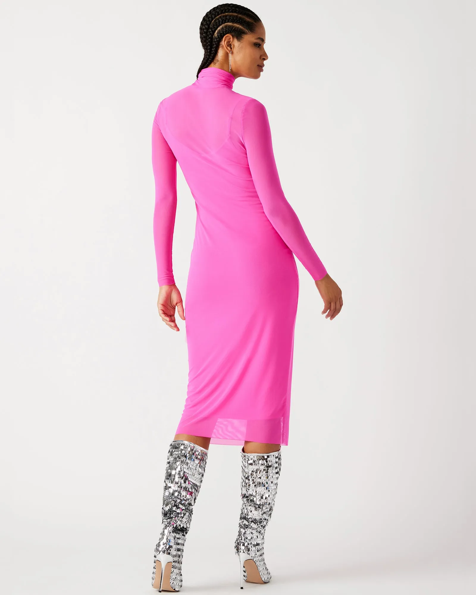 VIVIENNE DRESS PINK sold by Steve Madden product image thumbnail 4