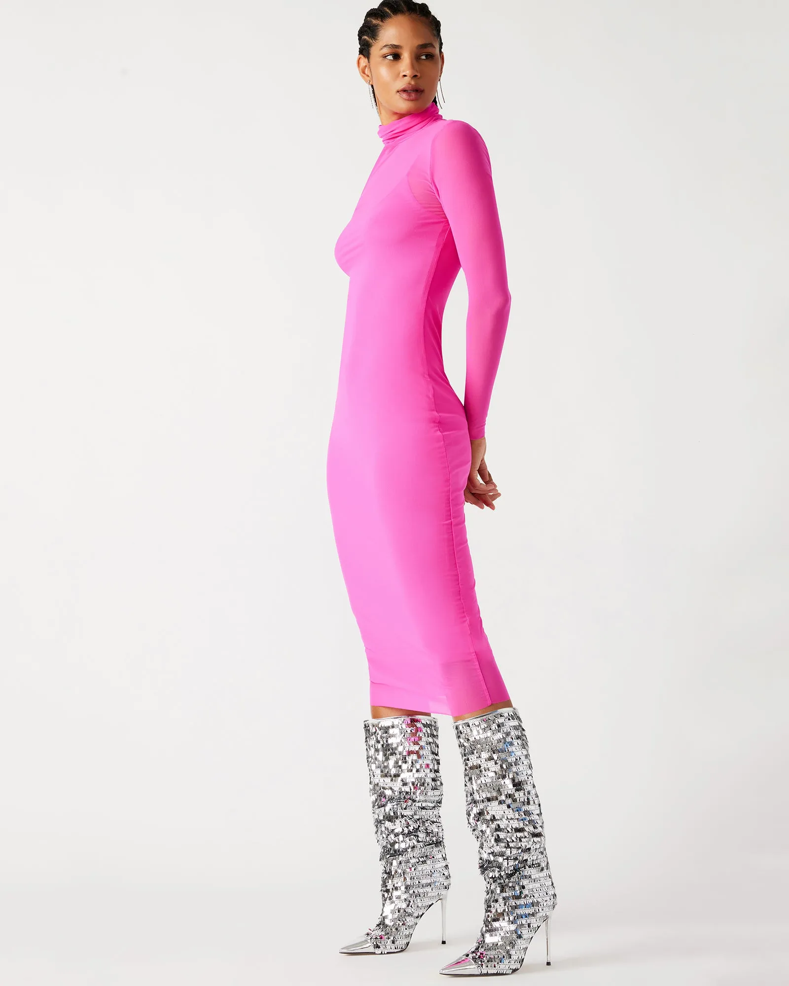 VIVIENNE DRESS PINK sold by Steve Madden product image thumbnail 3