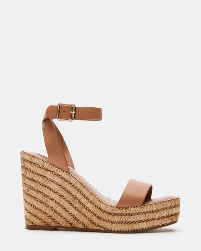 CASSIE TAN LEATHER sold by Steve Madden