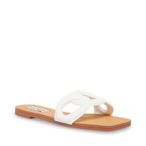 MARCIE WHITE LEATHER sold by Steve Madden
