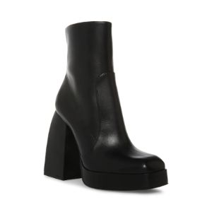 TRINA BLACK LEATHER - SM REBOOTED sold by Steve Madden