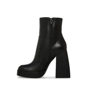 TRINA BLACK LEATHER - SM REBOOTED sold by Steve Madden