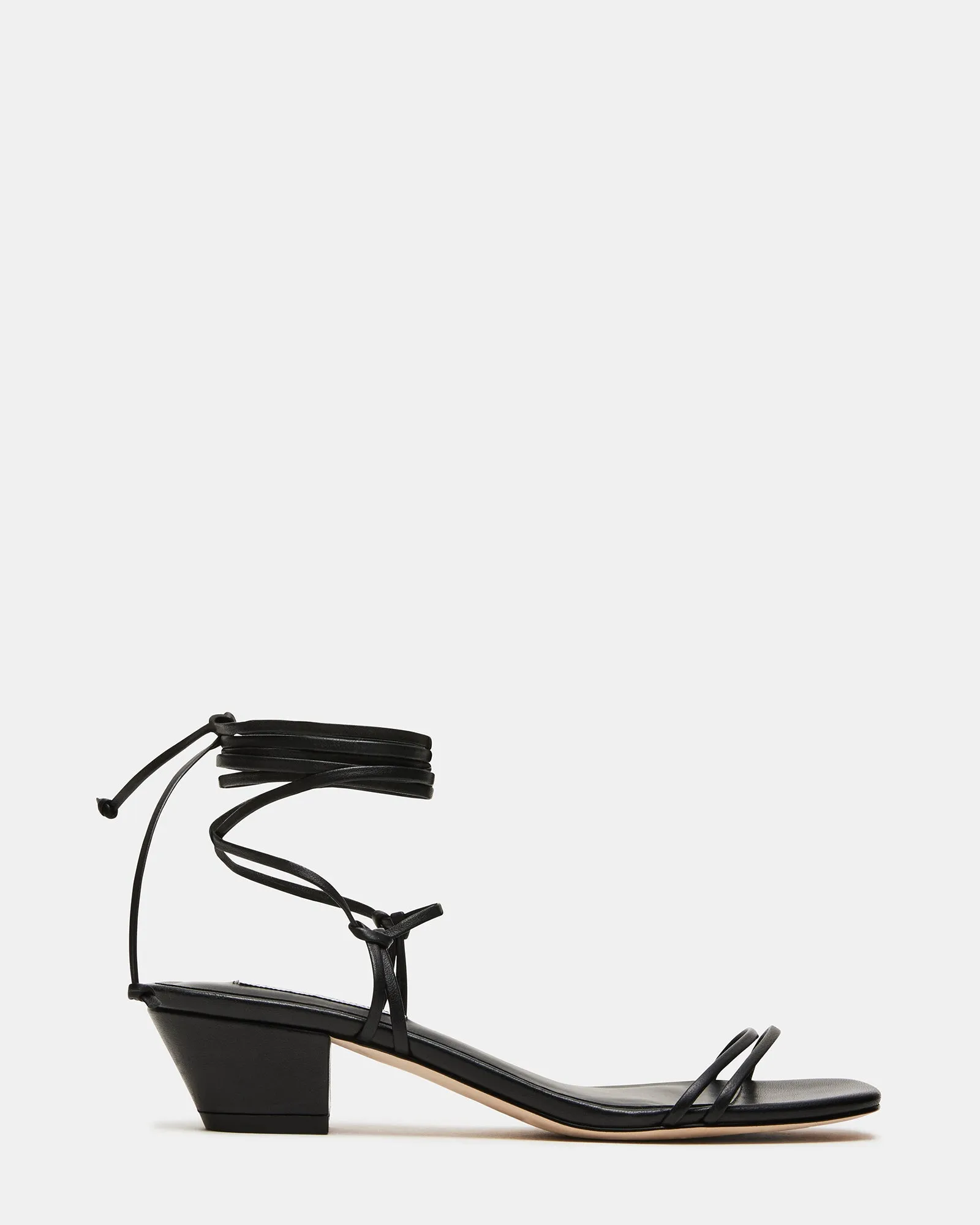 CARRINGTON BLACK LEATHER sold by Steve Madden