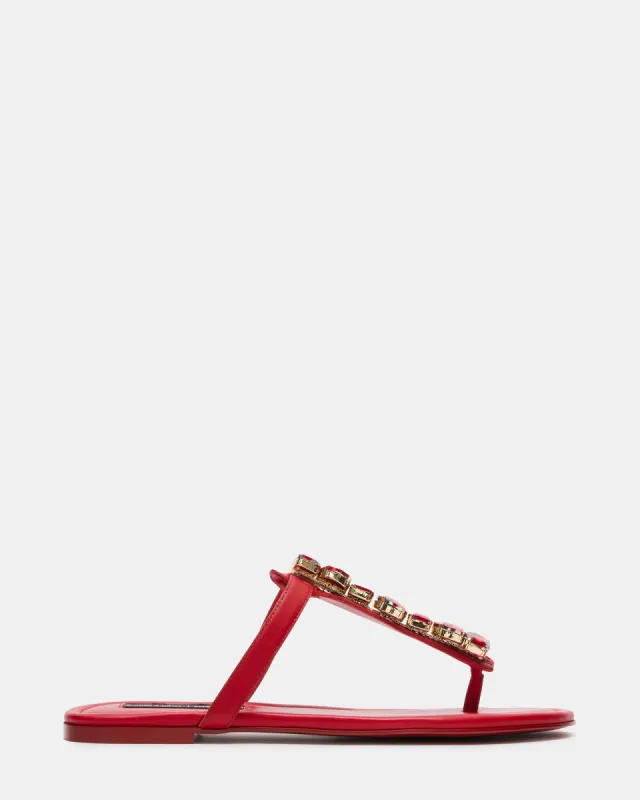 GEMMA RED MULTI sold by Steve Madden