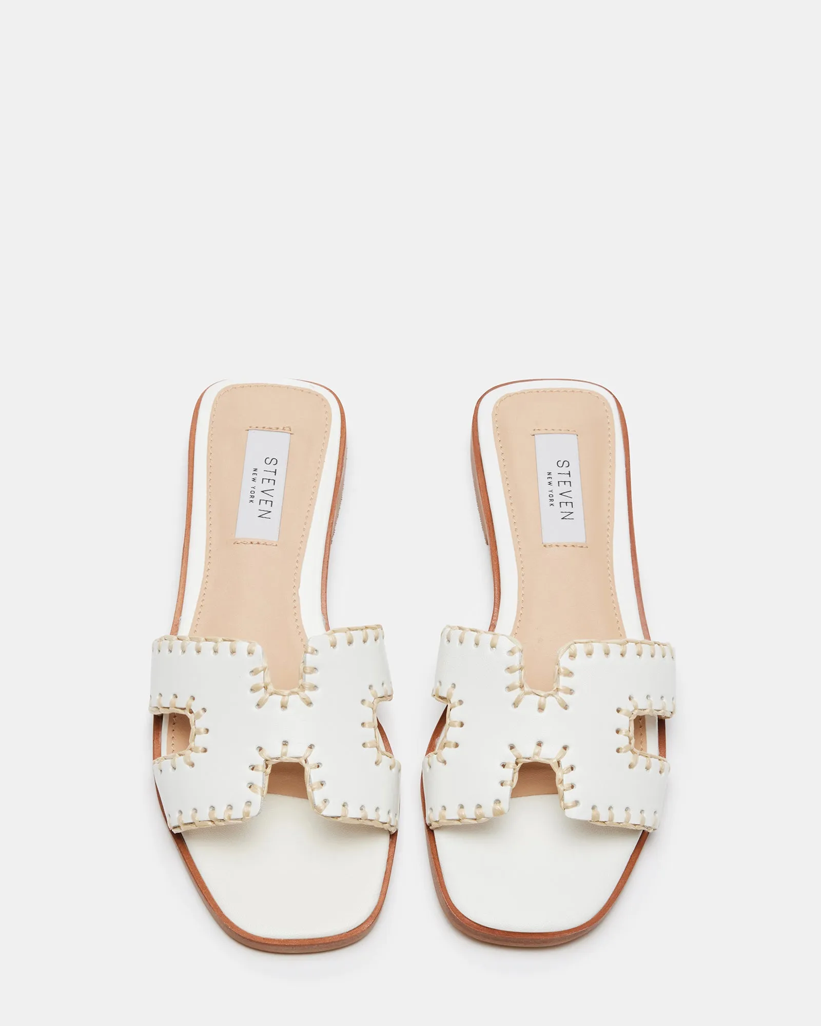 HADYN WOVEN WHITE LEATHER sold by Steve Madden product image thumbnail 4