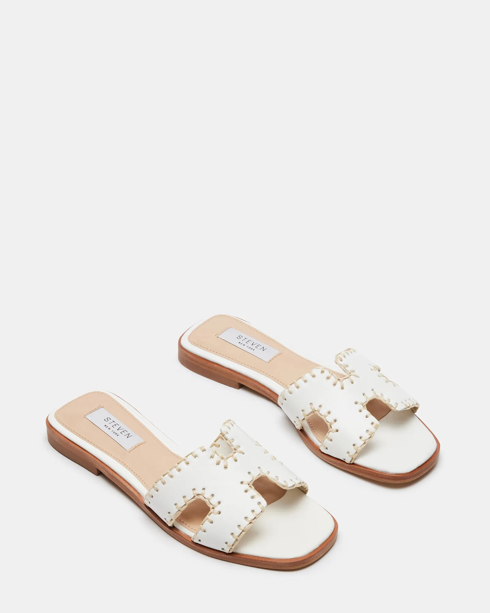 HADYN WOVEN WHITE LEATHER sold by Steve Madden product image thumbnail 2