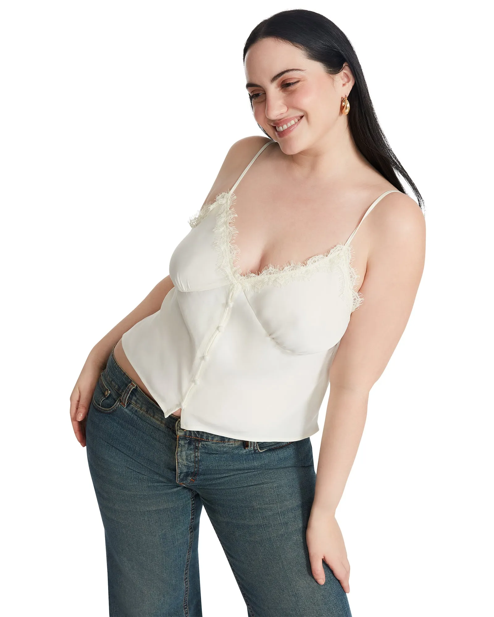 ASHER TOP CREAM sold by Steve Madden product image thumbnail 2