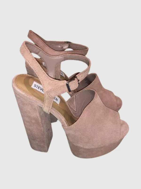 MELINA SUEDE HEEL - SM REBOOTED sold by Steve Madden