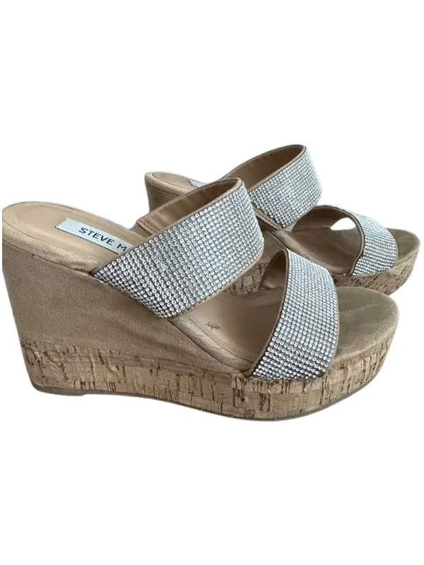 RHINESTONES PLATFORM SANDALS - SM REBOOTED sold by Steve Madden