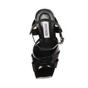 FLIRT BLACK PATENT sold by Steve Madden