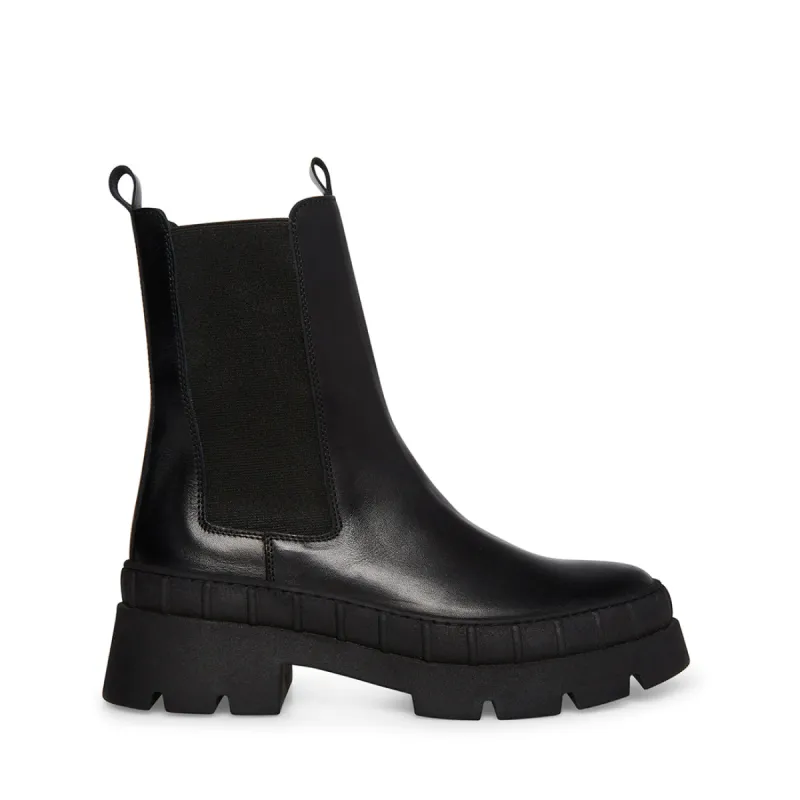 BARCLAY BLACK LEATHER - SM REBOOTED sold by Steve Madden