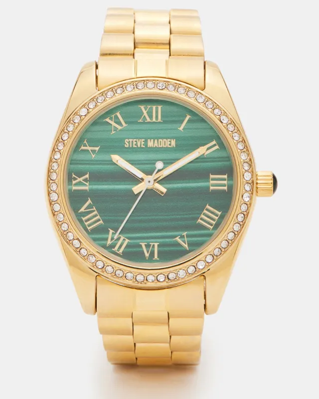 STATEMENT WATCH EMERALD sold by Steve Madden
