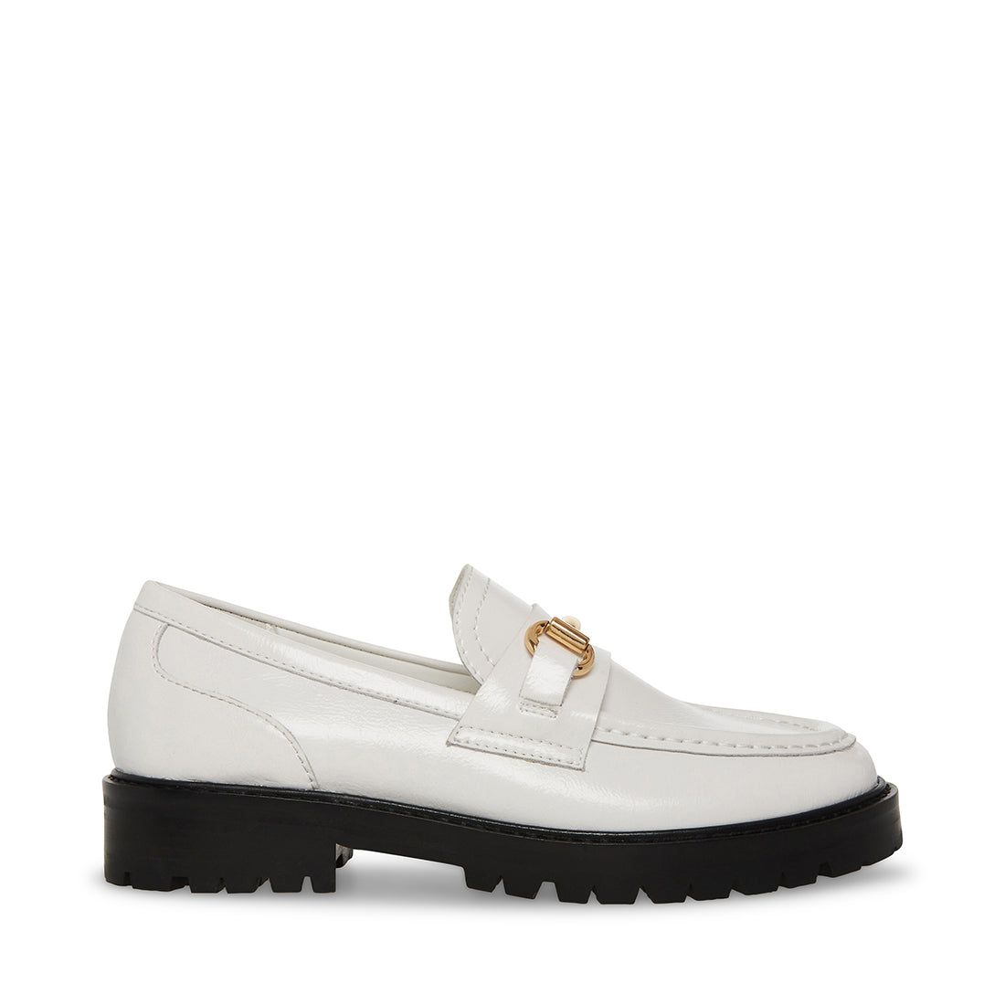 MISTOR WHITE LEATHER sold by Steve Madden